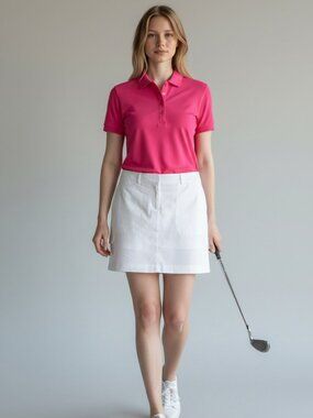 IZOD XPG Golf Skort White with pockets Size 8